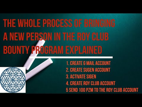 HOW TO REGISTER A NEW PERSON IN THE ROY CLUB AND THE BOUNTY PROGRAM EXPLAINED