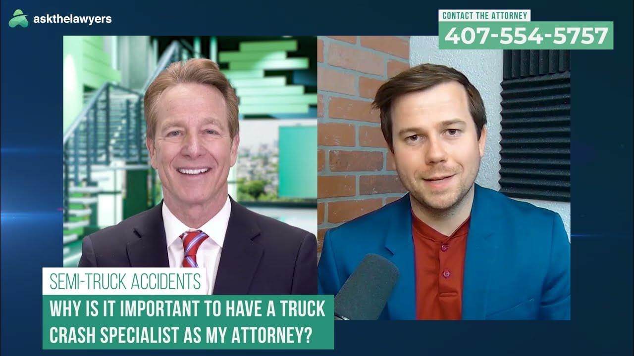 ATL Interview Gurney Law on Truck Crash Cases Florida Truck Accident