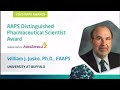 2020 aaps distinguished pharmaceutical scientist award