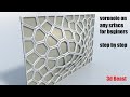Grasshopper voronoi wall facade on any surface grasshopper for architecture 3d beast