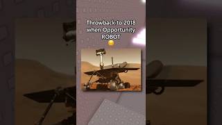 Opportunity Robots Last Words