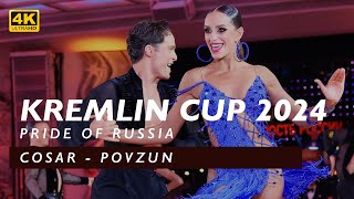 JIVE | Cosar - Povzun | Amateur Latin | Semi-final | Kremlin Cup 2024 | 4K