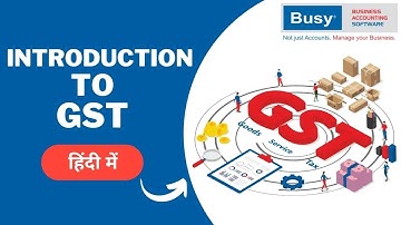 Lesson 1 - Introduction to GST - Hindi