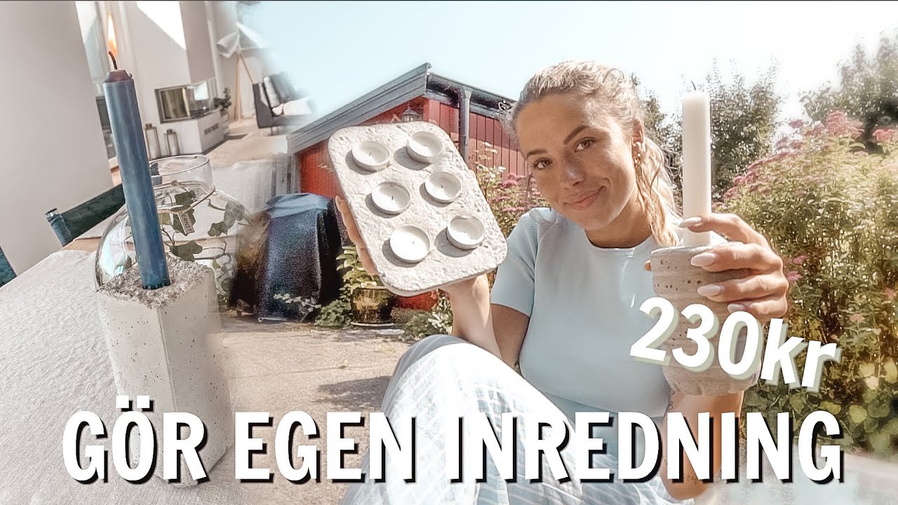 GÖR EGEN MODERN INREDNING | BILLIGT!