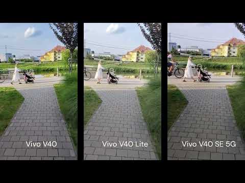 Vivo V40 vs. V40 Lite vs. V40 SE 5G - ukázka videa