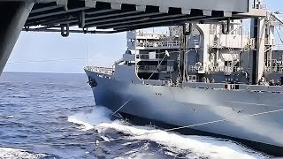 Aircraft Carrier USS Harry S. Truman ReplenishmentAtSea