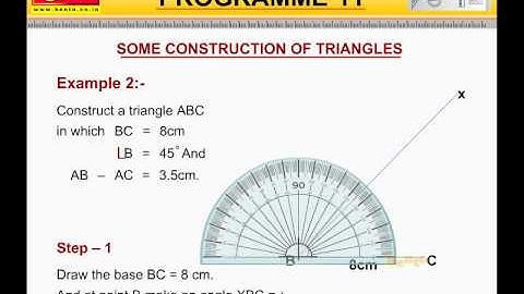 Cbse Class 9 th Maths Score 100 Marks Video  -  constructions 4