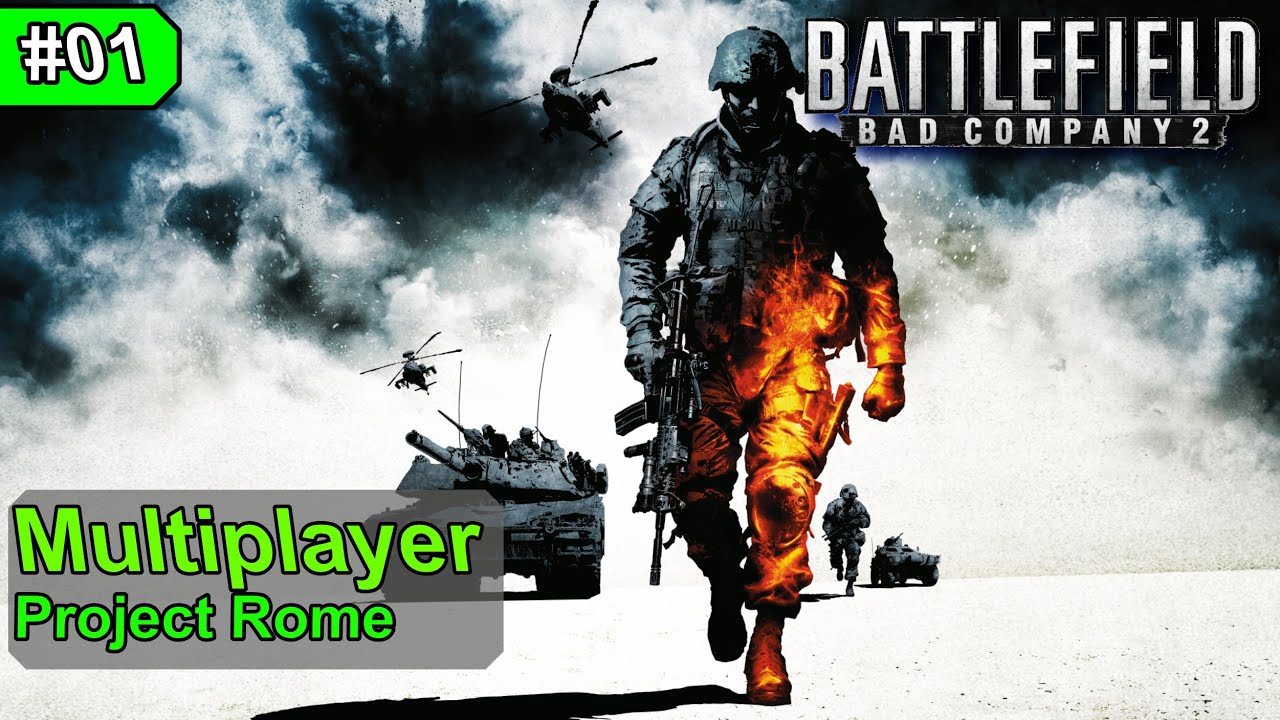 Multiplayer no Battlefield Bad Company 2 - #01 - Project Rome - Projeto ...