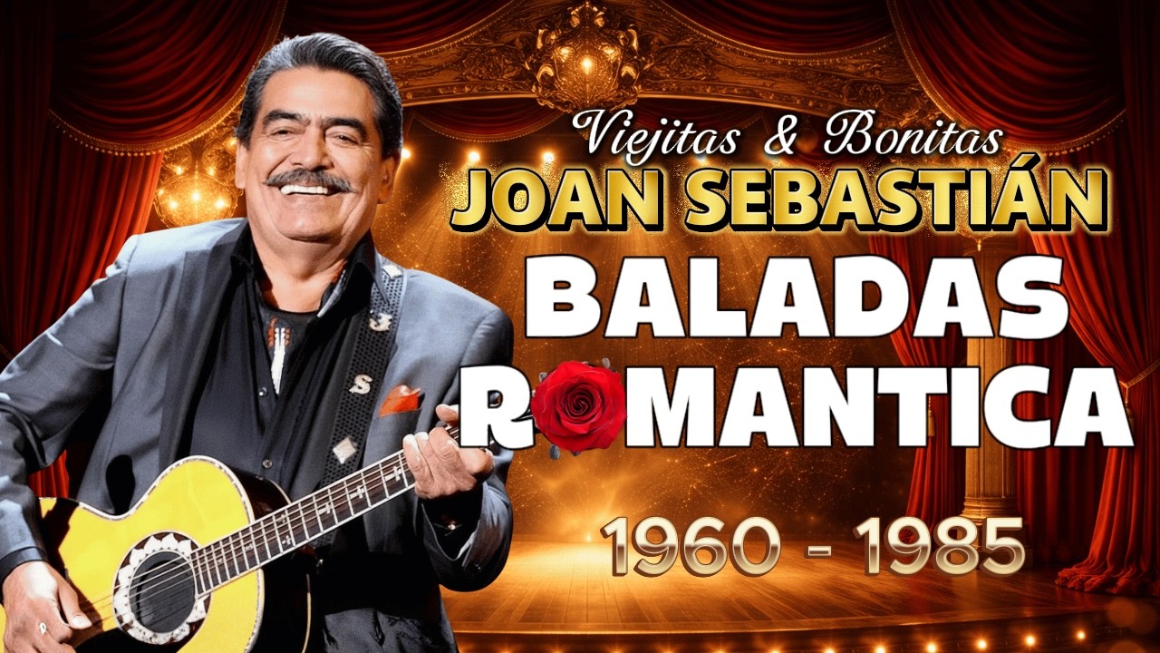 Joan Sebastian 50 Grandes Éxitos Mix | Hermosas Baladas Románticas Con Letra 🎼 Recuerdos de Amor