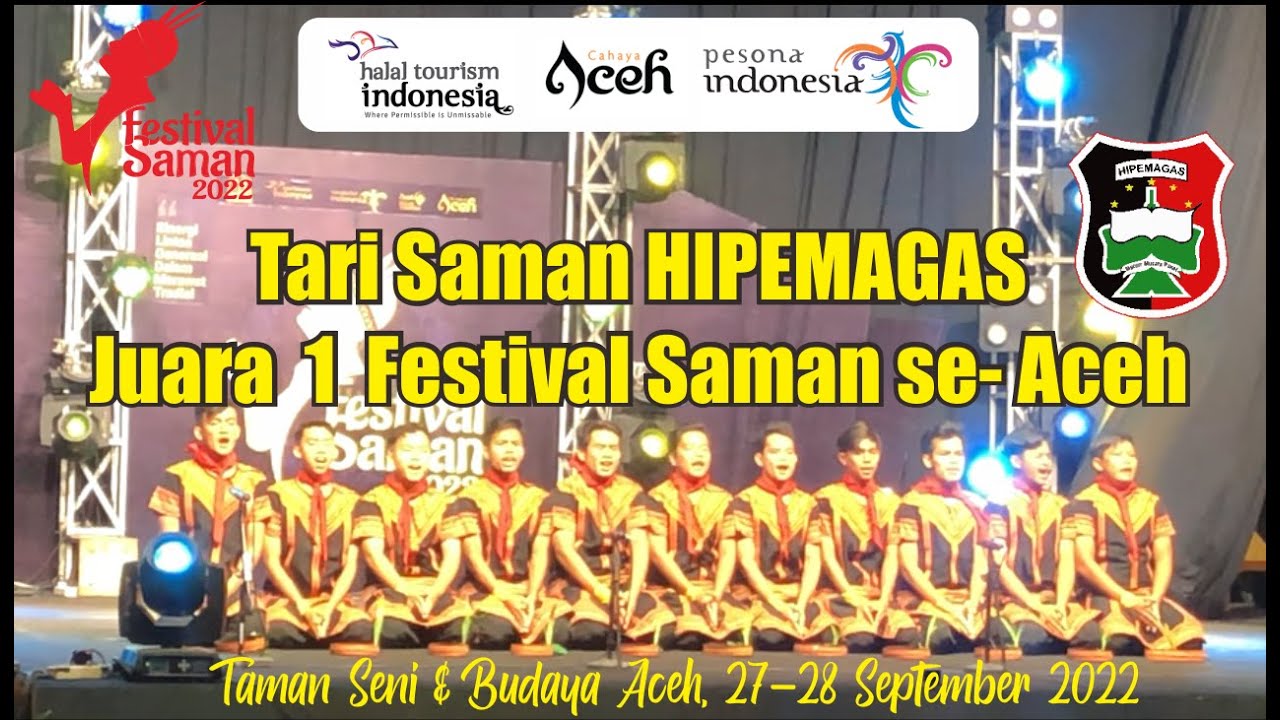 Tari Saman HIPEMAGAS Juara 1 Festival Saman se- Aceh 2022