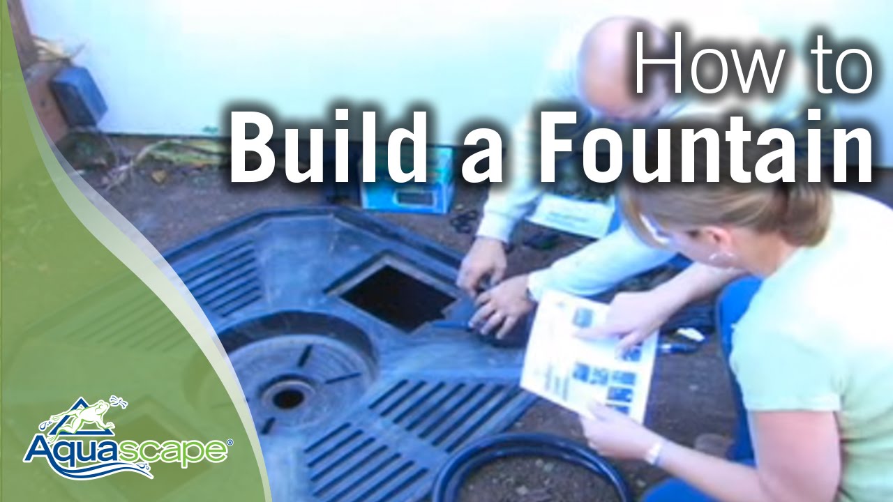 How To Build A Water Feature Fountain YouTube