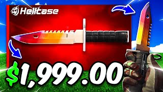 Hellcase Promo Code | $2,000 KNIFE IN $10 CASE