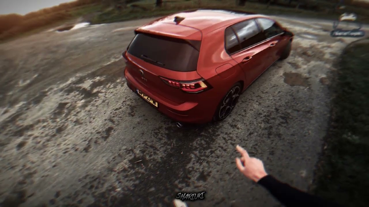 VW GOLF R 8.5 GOES 263KPH ON AUTOBAHN ...#autobahn  #povcar #caredit #carreels #carvideos #golfR