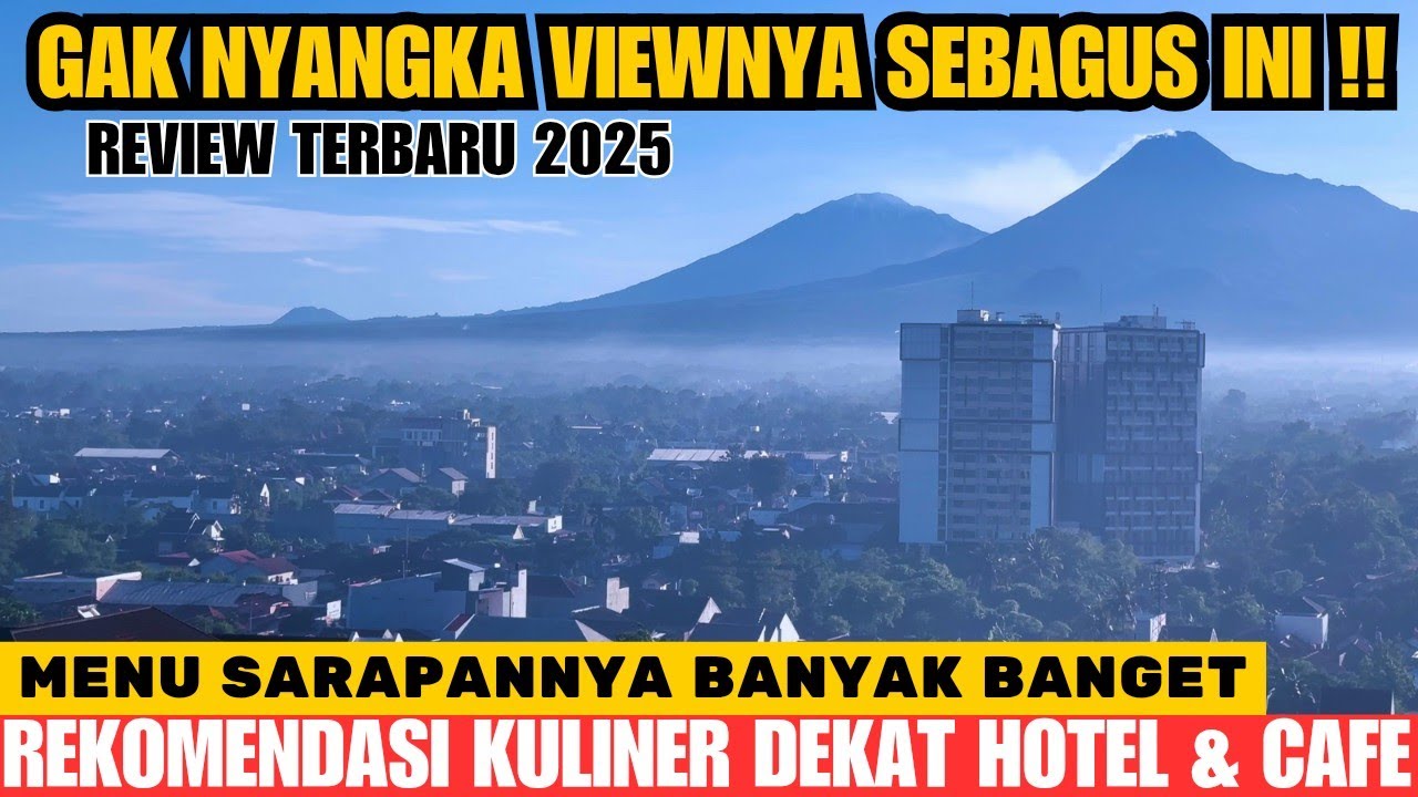 HOTEL BAGUS DI JOGJA - MENU SARAPAN BANYAK BANGET ‼️ ALANA YOGYAKARTA HOTEL