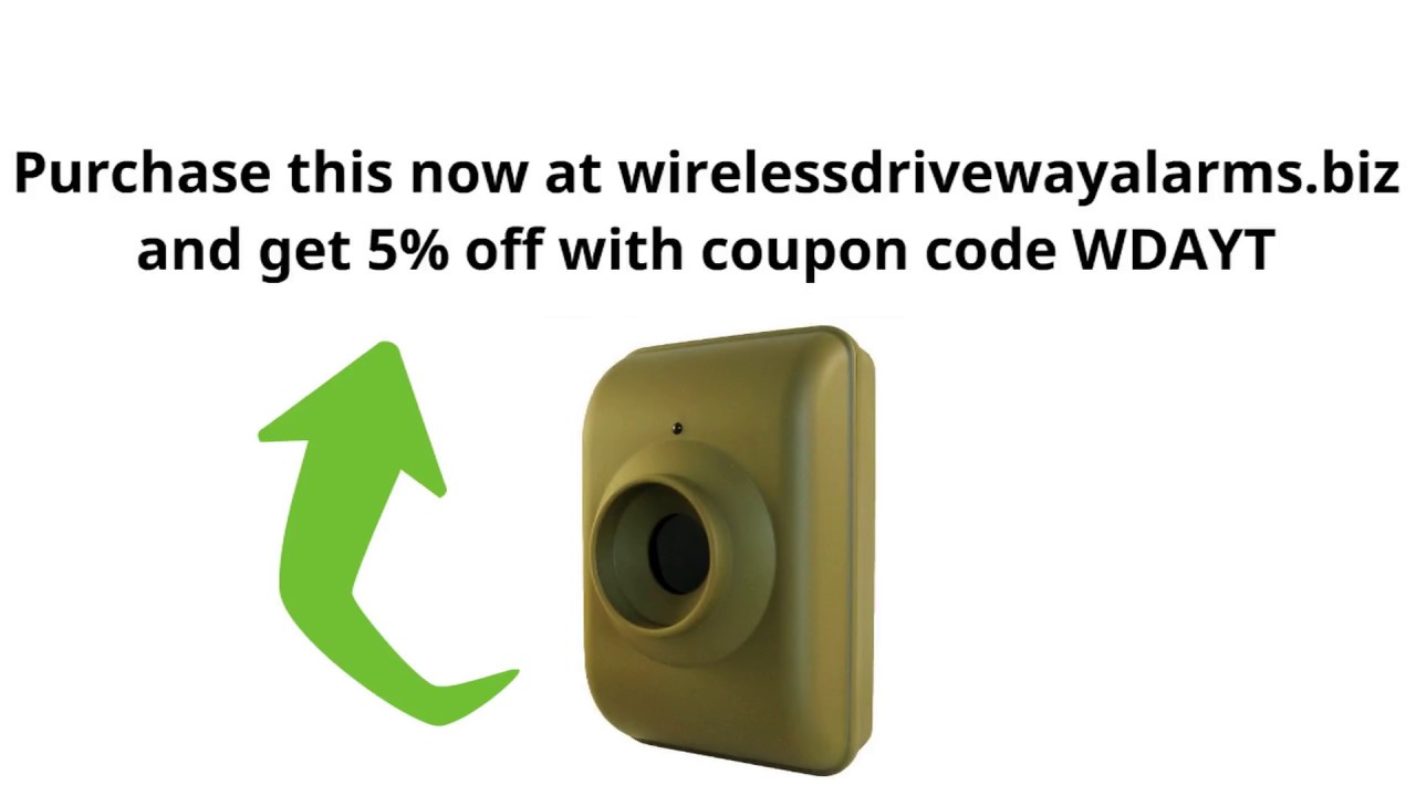 Wireless Motion Sensor With Alarm Wireless Outdoor Motion Sensor With