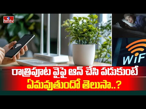 To The Point : రాత్రిపూట వైఫై ఆన్ చేసి పడుకుంటే ఏమవుతుందో తెలుసా..?? - HMTVNEWS