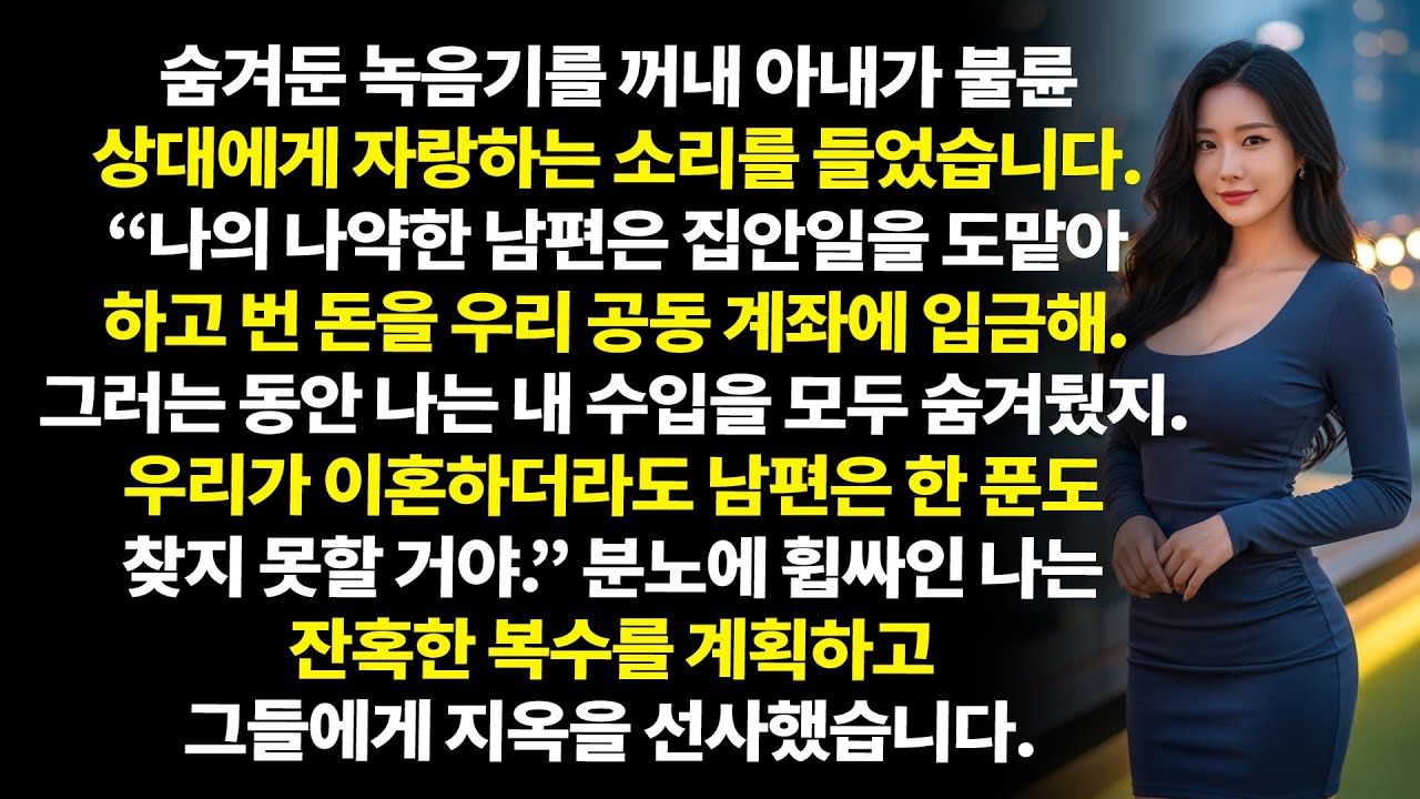 💔⚖️딸이 엄마의 불륜을 폭로했다 — 진실이 드러나고 이혼 💔⚖️