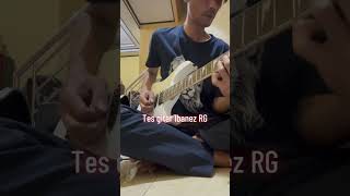 Tes Gitar Ibanez RG (ADISNA Band) #ibanez #guitar #guitarcover #guitarist #adisna #cinta