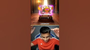 Opening Legendary Chest in Clash of Clans #clashofclans #coc #shorts