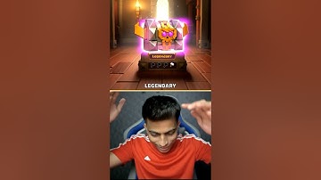 Opening Legendary Chest in Clash of Clans #clashofclans #coc #shorts