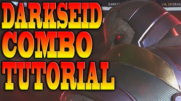 Injustice 2 DARKSEID COMBOS! - DARKSEID COMBO TUTORIAL