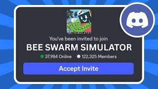 How to Join Bee Swarm Simulator Discord Server