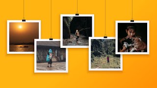 Five Hanging Photo Frames || Animation 2022 screenshot 2