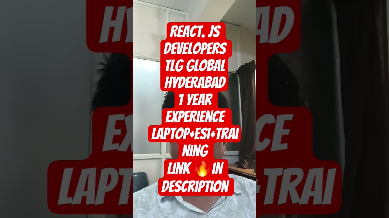 React Full Stack Developer Jobs 2025 | Secunderabad IT Hiring