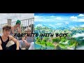 anthony reeves and bryce hall play Fortnite | let's play Fortnite | twich luvanfonyplaysgames
