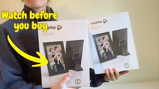 Review Nixplay Smart Digital Picture Frame on Amazon