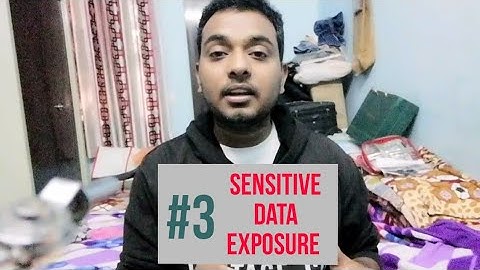 Sensitive data exposure | OWASP TOP 10 | Explain in Hindi | Forensic Tech
