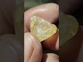 Pure Agata Yellow Crystal Gem Stone 💎 #gemstone #stone #naturalamethyst #mineral #agategemstone