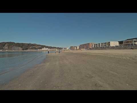 Morning walk to Zushi beach