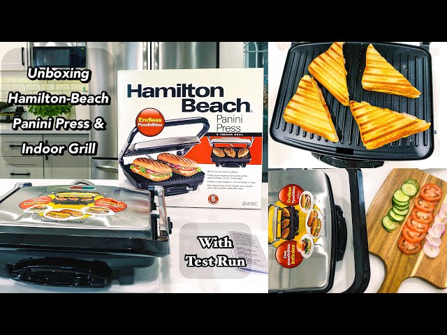 Hamilton Beach Panini Maker:[Detailed Review Inside}-SimpleGreenMoms