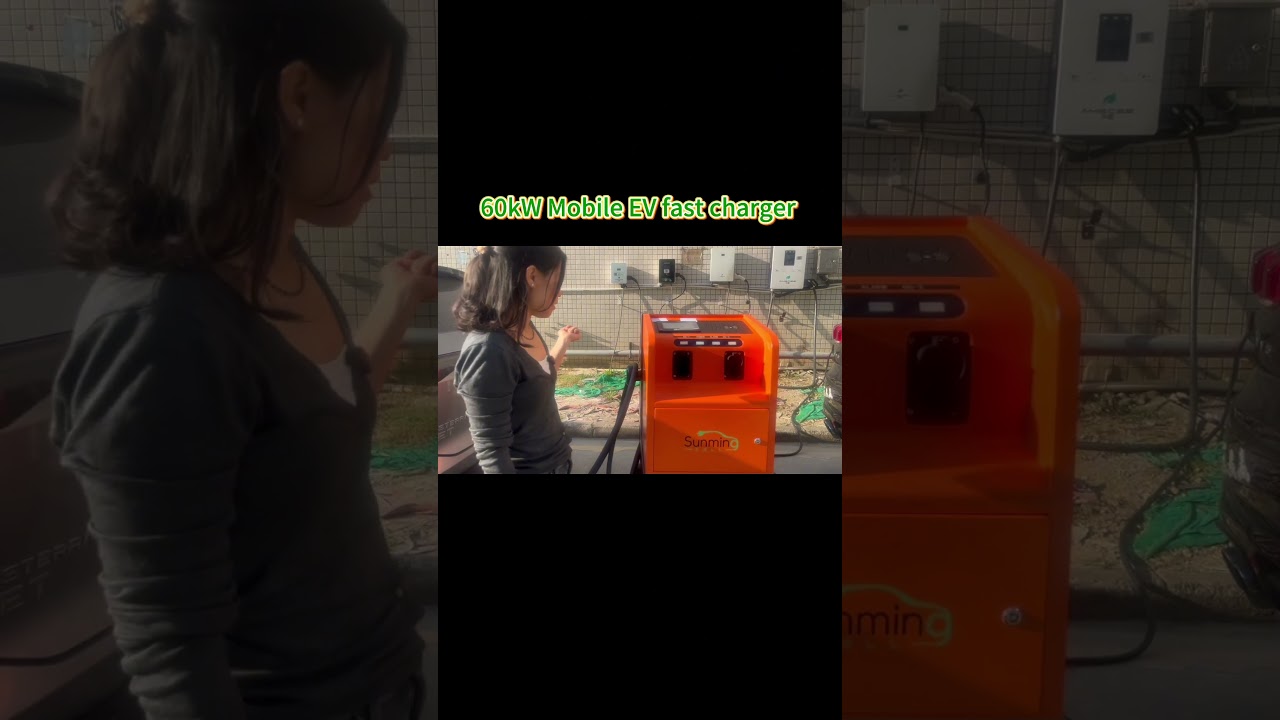 DC Portable Mobile EV Charger 