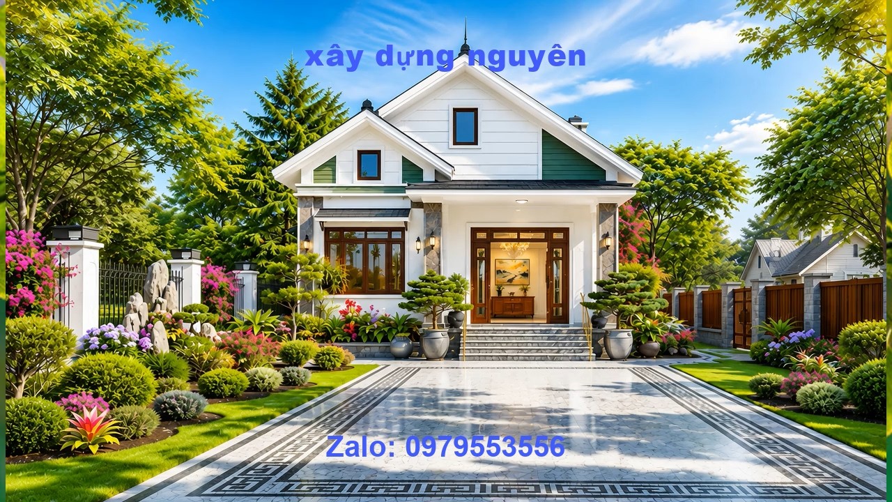 Mẫu Nhà Cấp 4 Mái Thái Diện Tích 6x22m Thiết Kế 3 Phòng Ngủ #cap4 #maithai