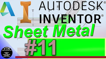 AutoDesk INVENTOR Sheet Metal 11 Hem Tool