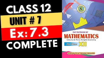 Ex: 7.3 CH#7 2nd year Math || Plane Analytic Geometry : Straight Line | XII-Math