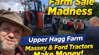 Match Highlights Farm Sale Madness Upper Hagg Farm ,ford ,massey tractors Machinery and farm implements.