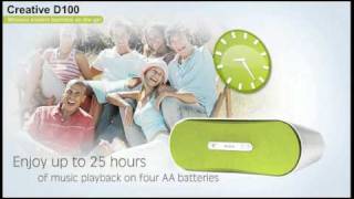 Creative D100 Portable Bluetooth Wireless Speakers