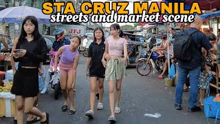 MANILA PHILIPPINES WALKING TOUR AT BLUMENTRITT [4k]