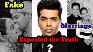 Siddharth and Kiara The Dark Past 😱🤨|Karan  Exposing Fack Marriage | by black curtain |2026