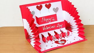 Valentines day Card 2023/Handmade Greeting Card/How to make Valentine's day card screenshot 1