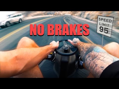 *FULL SPEED* CRAZY CART DOWN MOUNTAIN!