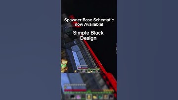 Spawner Base Schematic now Available! Discord.gg/farexcord #donutsmp #minecraft #Base