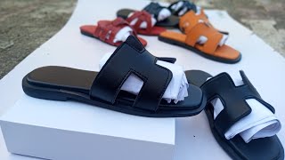 how to make shoes (making Hermes footwear)