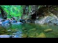 Relaxing river water sounds for stress relief
