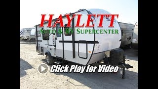 (Sold) HaylettRV - 2018 Rockwood 19FD Geo Pro Murphy Bed Solar Panel Equipped Mini Camper