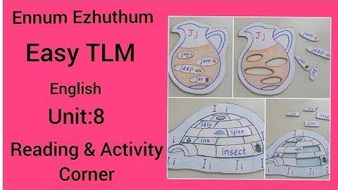 Enuum Ezhuthum//English TLM//Unit:8//My body (part-2) Reading & Activity Corner.