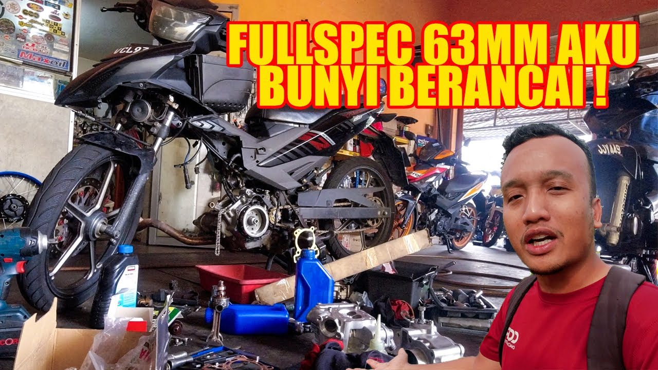 MOTOR BUNYI KNOCKING KUAT DALAM ENJIN DAN MINYAK HILANG RAFIX MOTOR
